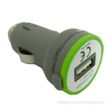 Car Charger for iPhone 3G, Input Voltages 12 to 24V